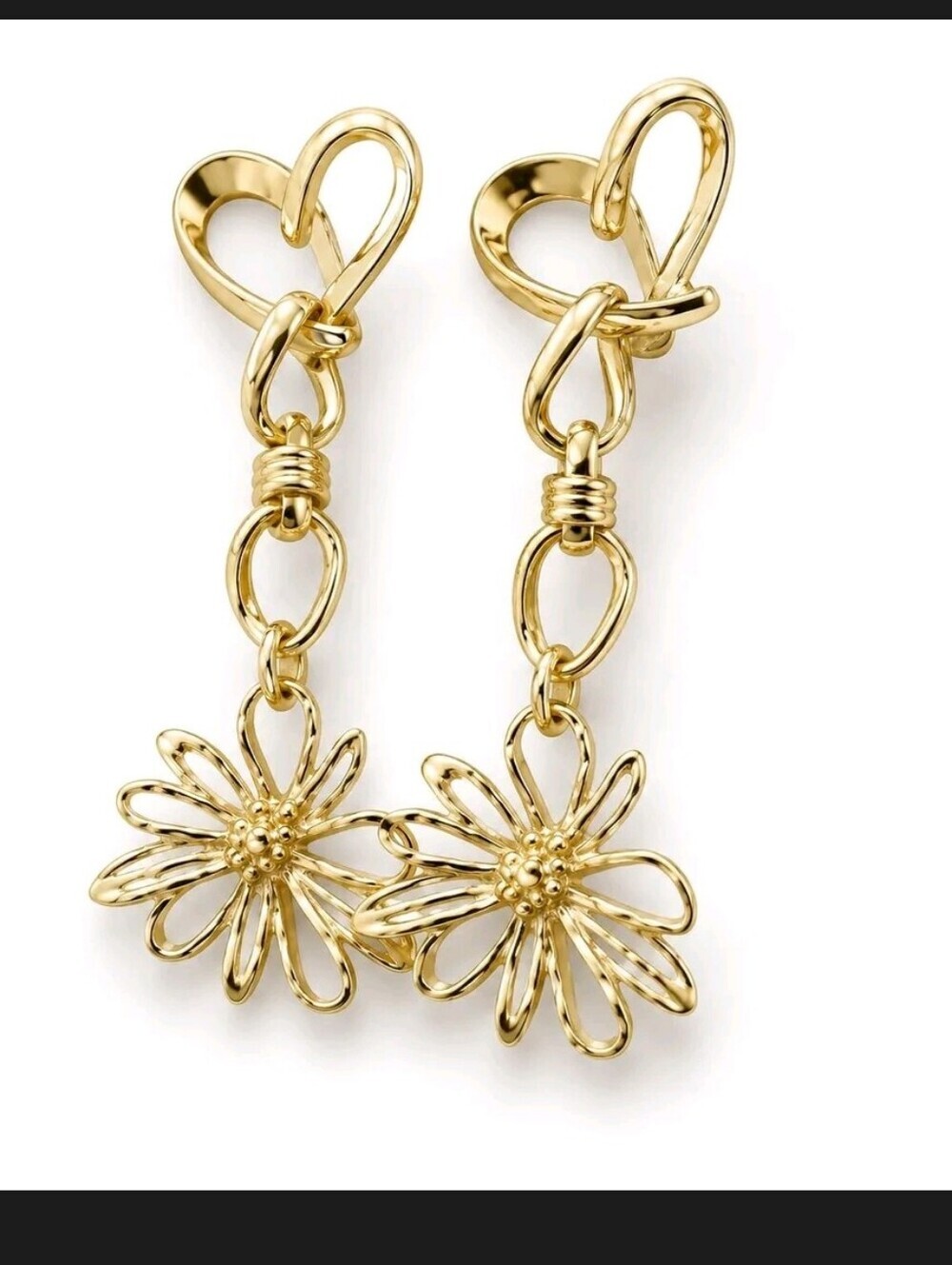 NWOT, FREE PEOPLE, Xavier Dangle Earrings, Gold, MSRP $38